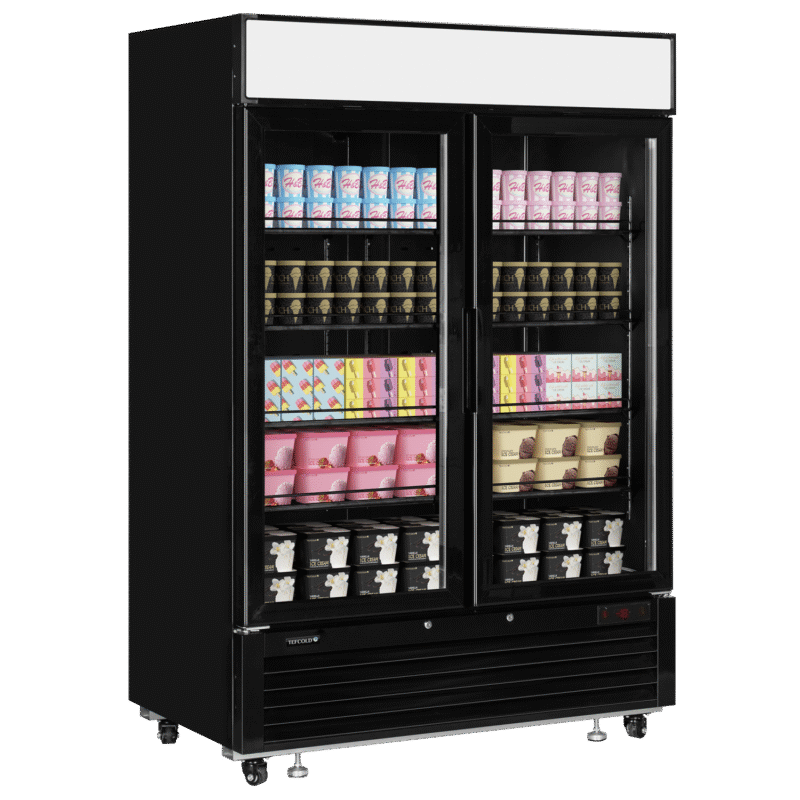 Shop Refrigerator LGC + LGF Series-Black-WHITE-2