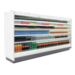Shop Refrigerator Open Deck Cabinet